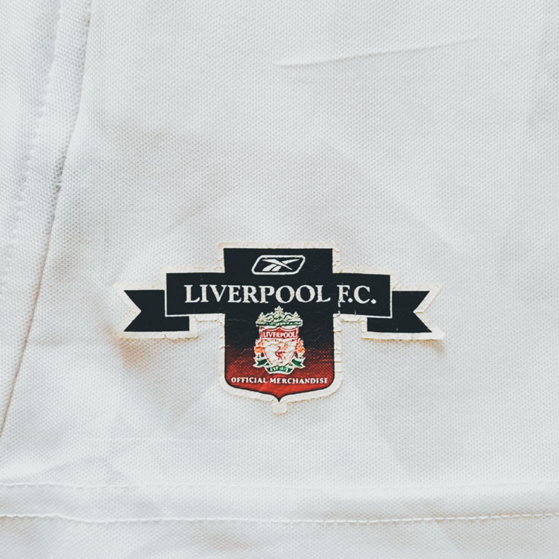 2003-2004 Liverpool Reebok Long Sleeve Away Shirt #17 Steven Gerrard - Marketplace