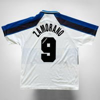 1995-1996 Inter Milan Umbro Away Shirt #9 Ivan Zamorano - Marketplace
