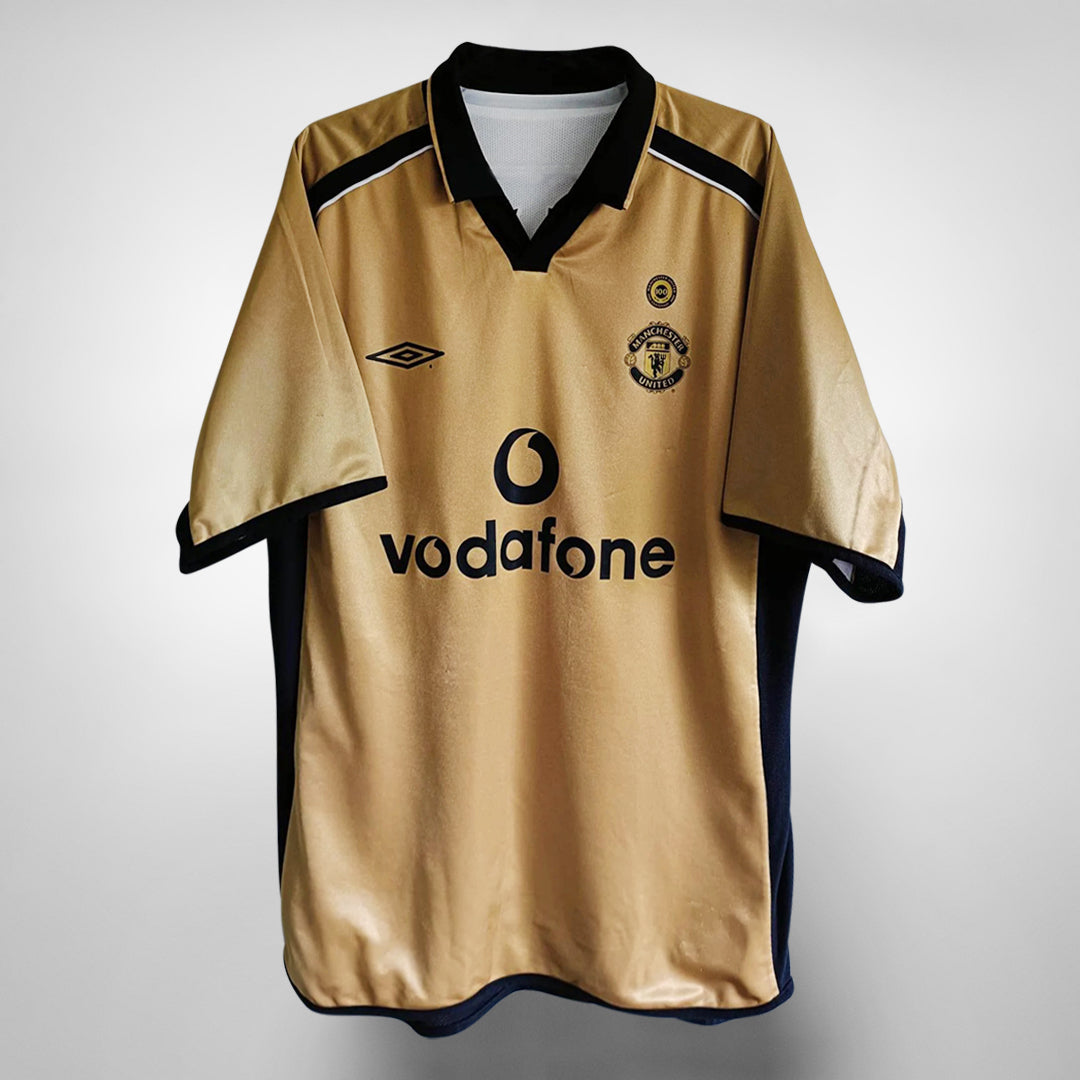 Manchester united centenary kit sales