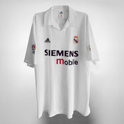 2002-2003 Real Madrid Adidas Home Shirt #11 Ronaldo - Marketplace