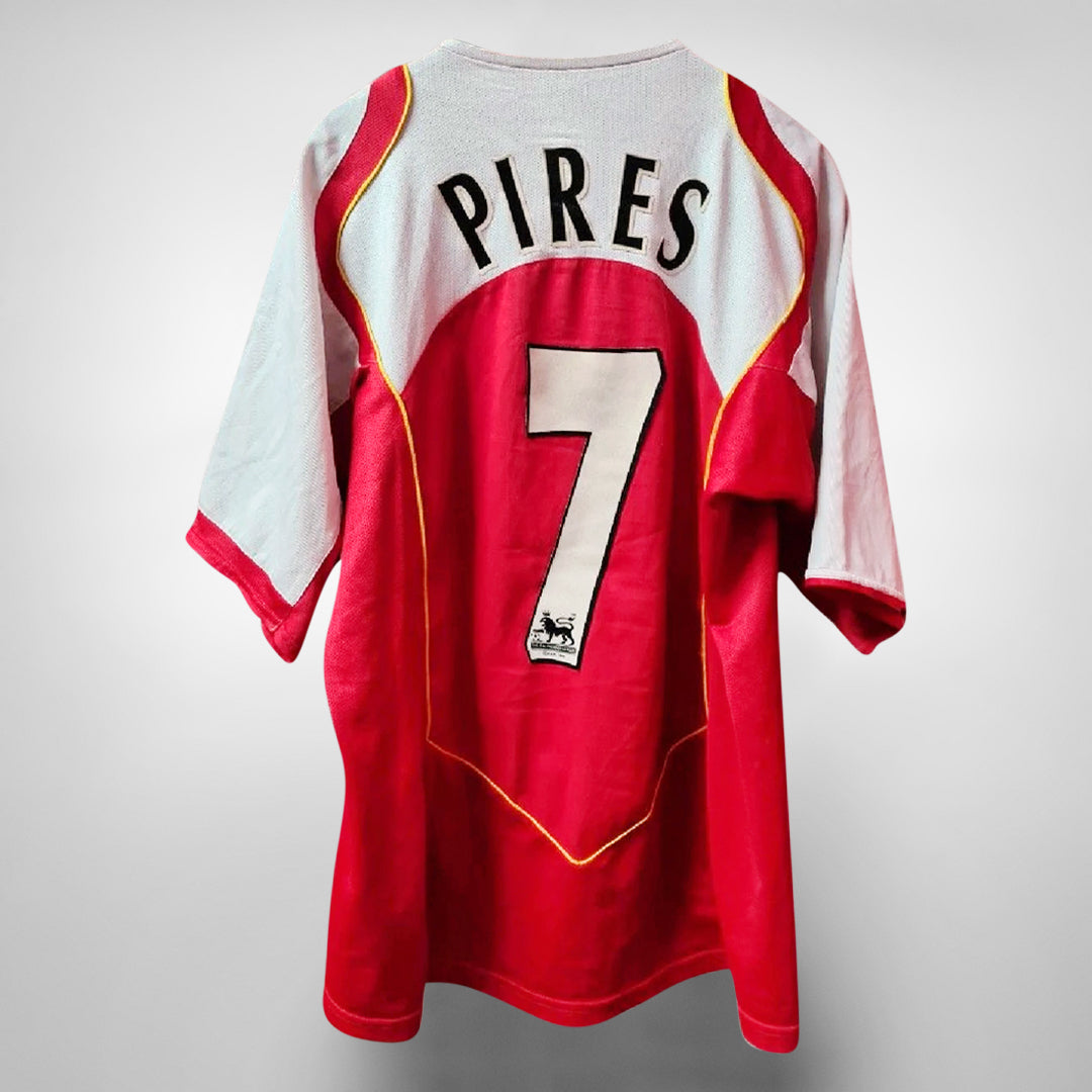 2004-2005 Arsenal Nike Home Shirt #7 Robert Pires - Marketplace