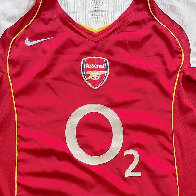2004-2005 Arsenal Nike Home Shirt #7 Robert Pires - Marketplace