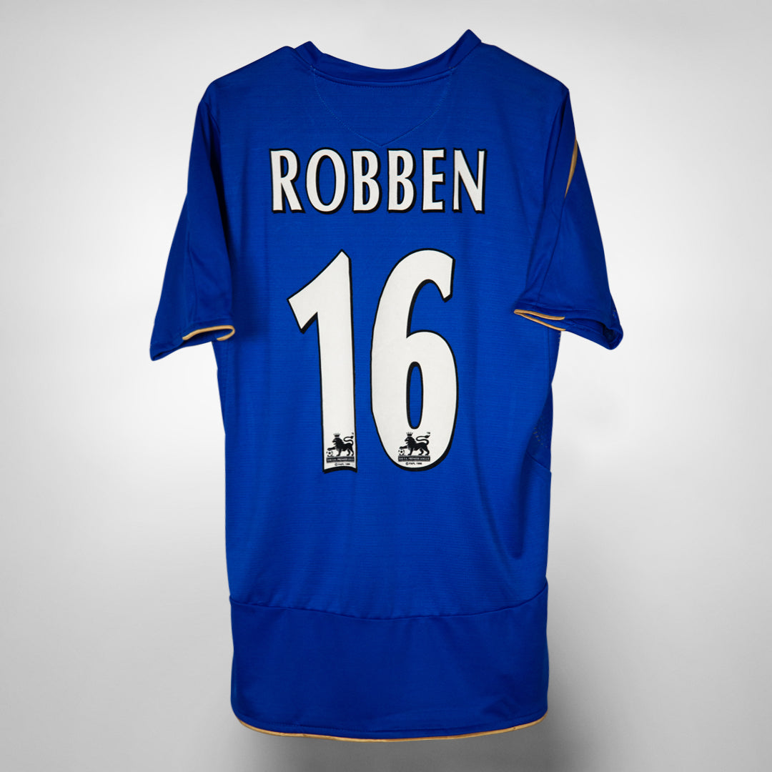 2005 2006 Chelsea Umbro Home Shirt 16 Arjen Robben PFC Vintage