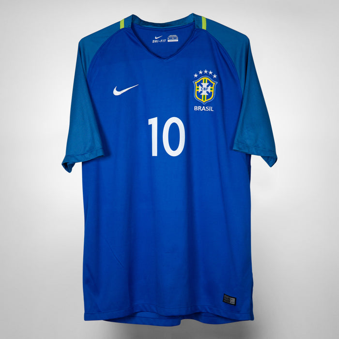 2016-2018 Brazil Nike Away Shirt #10 Neymar Jr