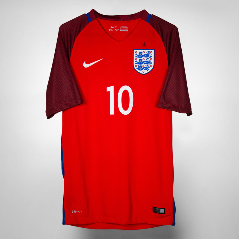 2016-2018 England Nike Away Shirt #10 Wayne Rooney