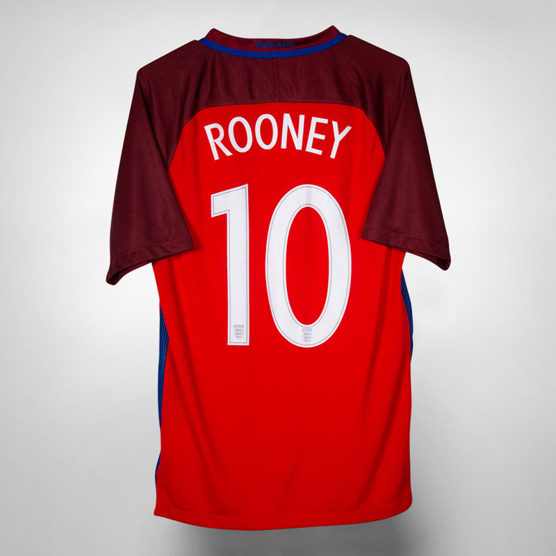 2016-2018 England Nike Away Shirt #10 Wayne Rooney