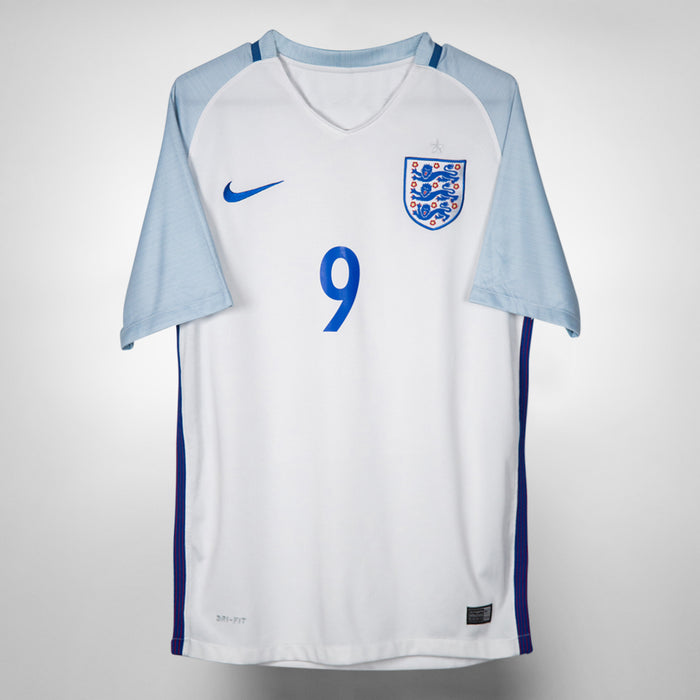 2016-2018 England Umbro Home Shirt #9 Harry Kane