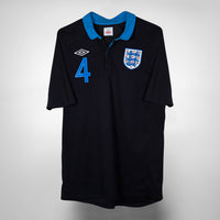 2012-2013 England Umbro Away Shirt #4 Steven Gerrard