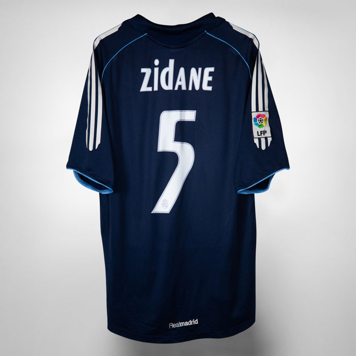 2005-2006 Real Madrid Adidas Away Shirt #5 Zidane