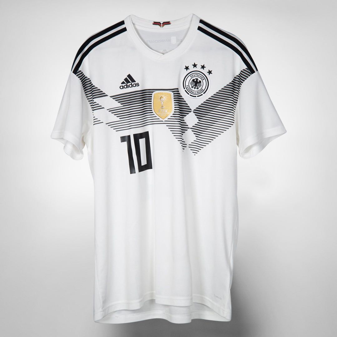 2018 2019 Germany Adidas Home Shirt 10 Mesut Ozil PFC Vintage