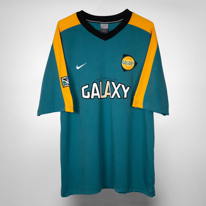 2001-2002 LA Galaxy Adidas Training Shirt