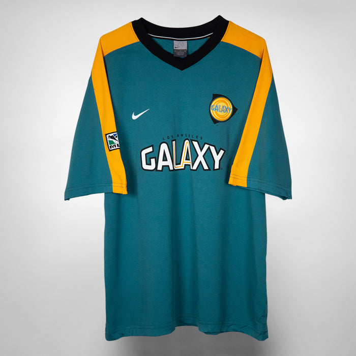 2001-2002 LA Galaxy Adidas Training Shirt