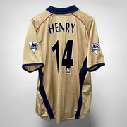 2001-2002 Arsenal Nike Away Shirt #14 Thierry Henry - Marketplace