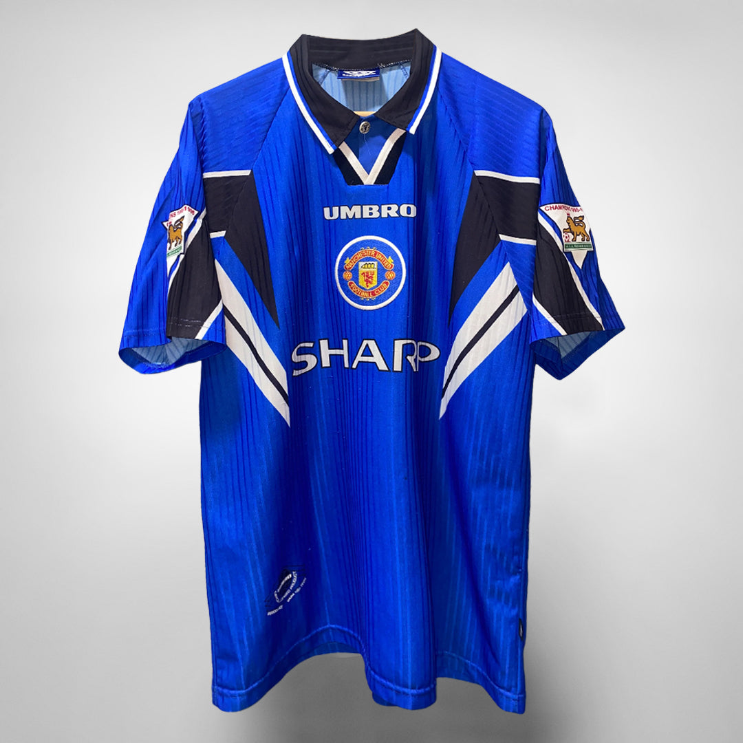1996-1997 Manchester United Umbro Third Shrit #10 David Beckham - Marketplace