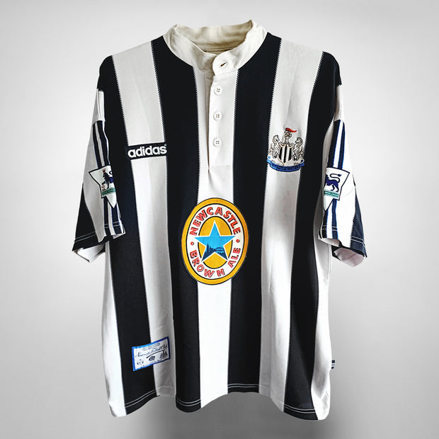 1995-1997 Newcastle United Adidas Home Shirt 
