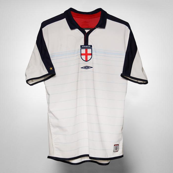 2003-2005 England Umbro Reversible Home Shirt
