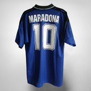 1994 Argentina Adidas Away Shirt #10 Diego Maradona - Marketplace