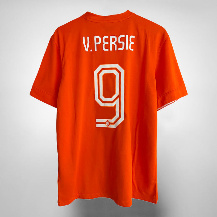 2014-2016 Netherlands Nike Home Shirt #9 Robin van Persie - Marketplace