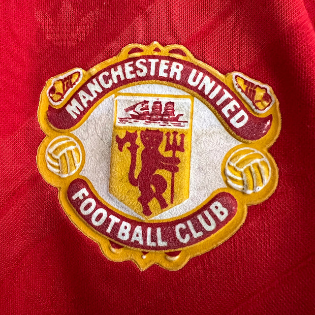 1986-1988 Manchester United Adidas Home Shirt - Marketplace