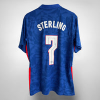 2020- 2021 England Nike Away Shirt #7 Raheem Sterling BNWT - Marketplace