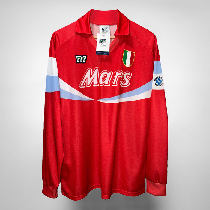 1990-1991 Napoli Ennerre Third Shirt #9 Diego Maradona - Marketplace