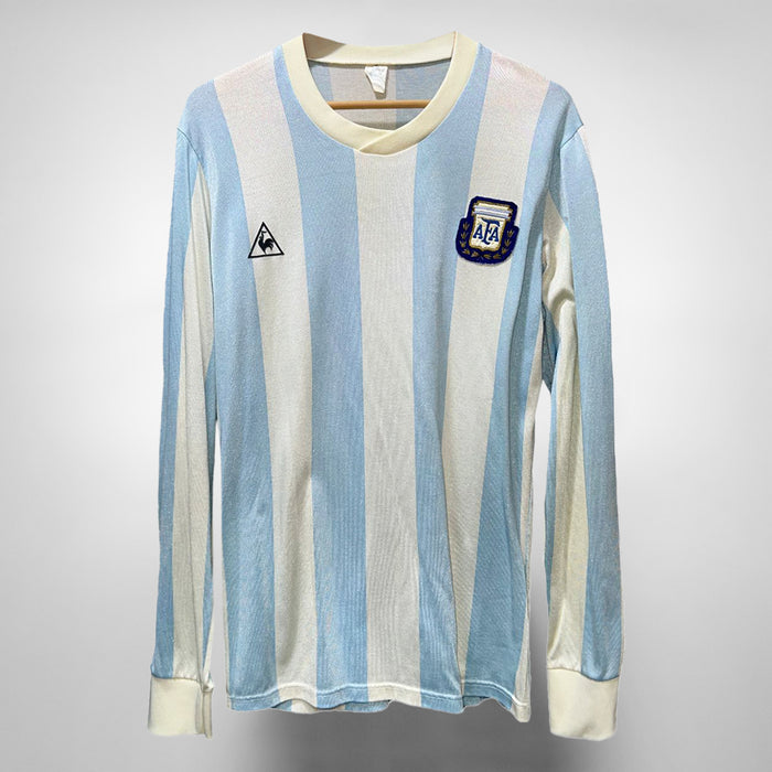 1987 Argentina Le Coq Sportif Home Shirt - Marketplace