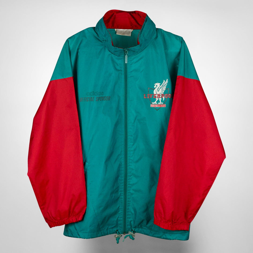 Liverpool retro sale adidas jacket