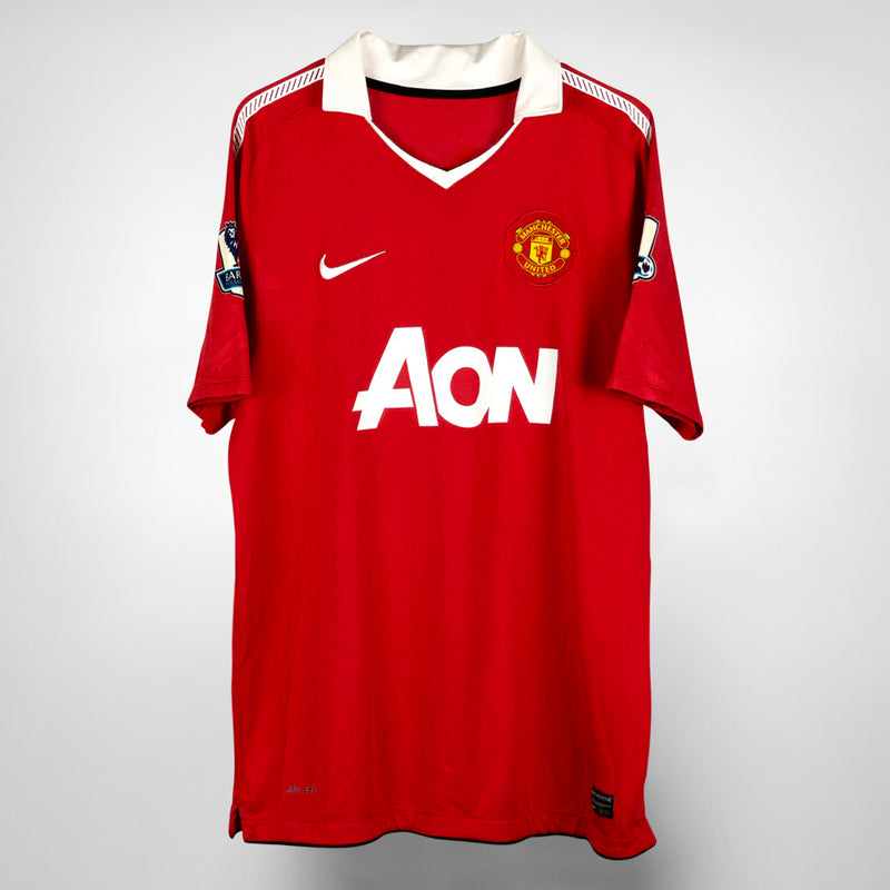 2010-2011 Manchester United Nike Home Shirt #9 Dimitar Berbatov