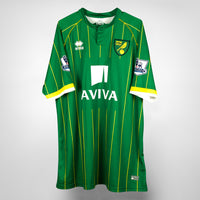 2015-2016 Norwich City Errea Away Shirt #5 Josh Martin