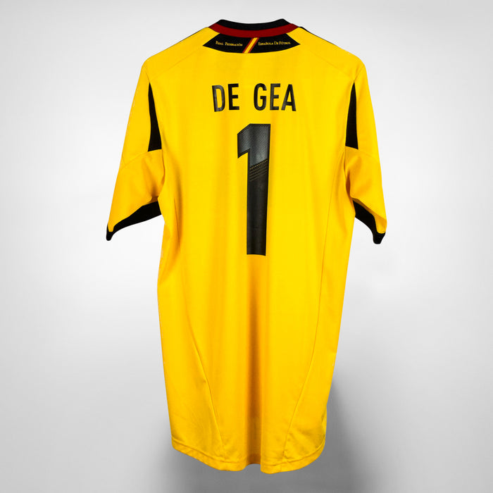 2012-2013 Spain Adidas Goalkeeper #1 David De Gea