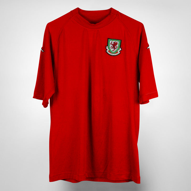 2004-2006 Wales Kappa Home Shirt