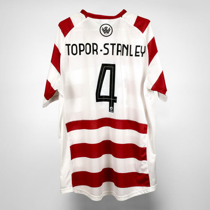 2012-2013 Western Sydney Wanderers Nike Away Shirt #4 Nikolai Topor-Stanley