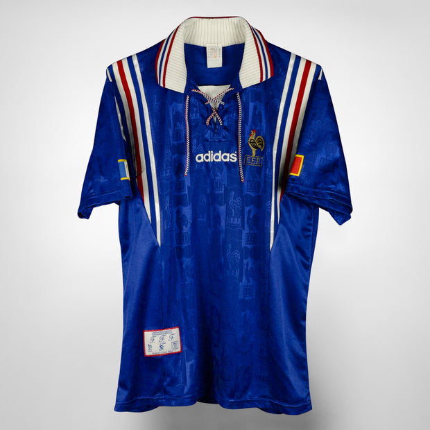 1996-1998 France Adidas Home Shirt