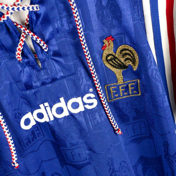1996-1998 France Adidas Home Shirt