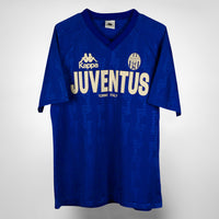 1990's Juventus Kappa Blue Training Shirt