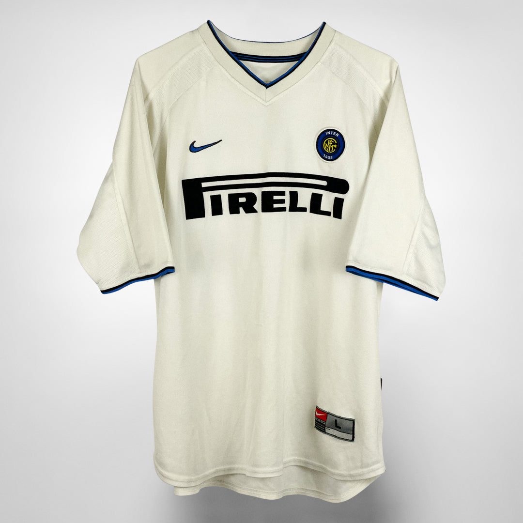 1999-2000 Inter Milan Nike Away Shirt #18 Hernán Crespo