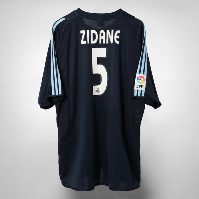 2003-2004 Real Madrid Adidas Away Shirt #5 Zinedine Zidane - Marketplace