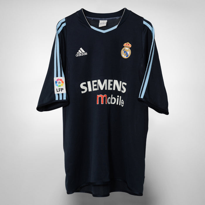 2003-2004 Real Madrid Adidas Away Shirt #5 Zinedine Zidane - Marketplace