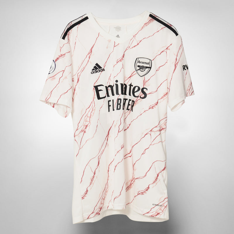 2020-2021 Arsenal Adidas Away Shirt #14 Aubameyang - Marketplace