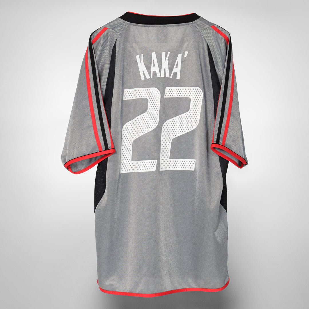 2003-2004 AC Milan Adidas Third Shirt #22 Ricardo Kaka - Marketplace