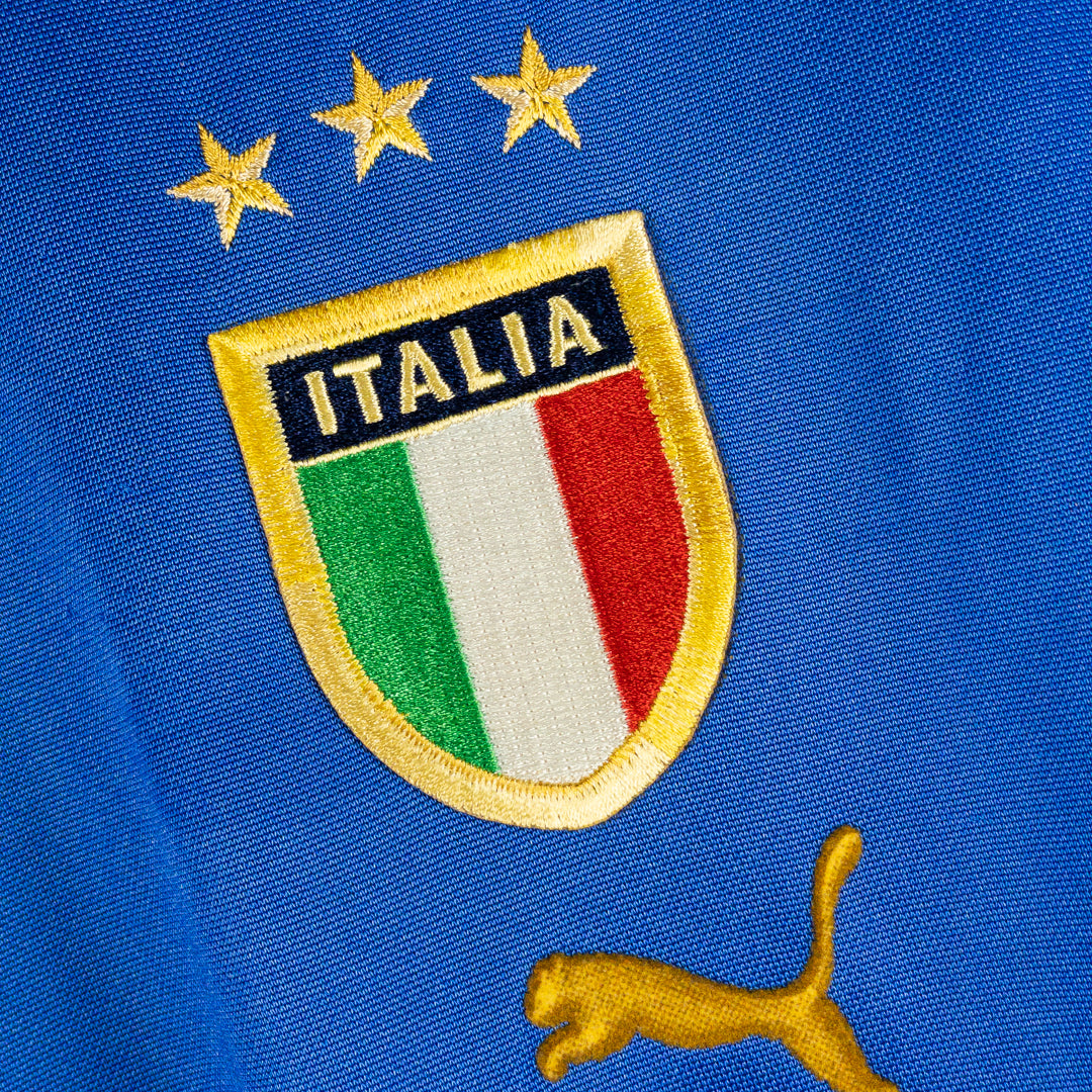 2004-2006 Italy Home Puma Shirt #10 Roberto Baggio