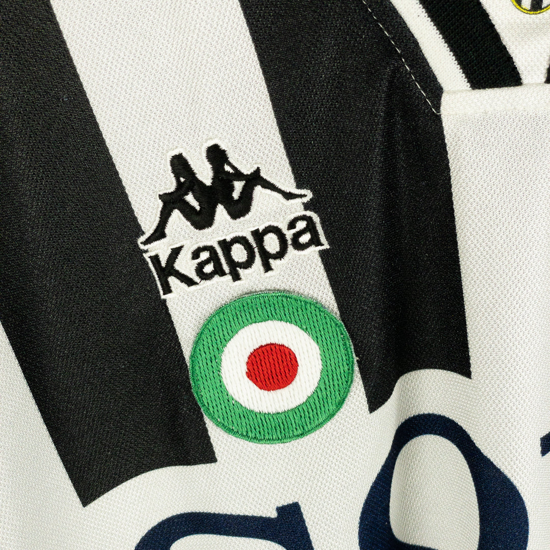 1995-1996 Juventus Kappa Home Shirt #9 Gianluca Vialli