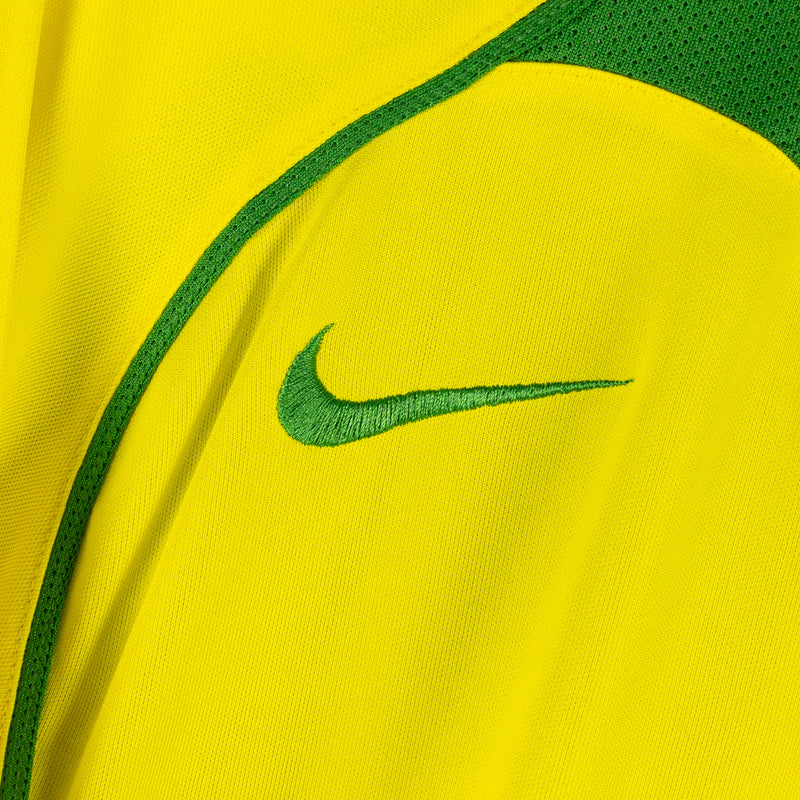 2004-2006 Brazil Nike Home Shirt #9 Ronaldo
