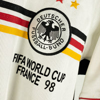 1998-2000 Germany Adidas Home Shirt #8 Lothar Matthäus