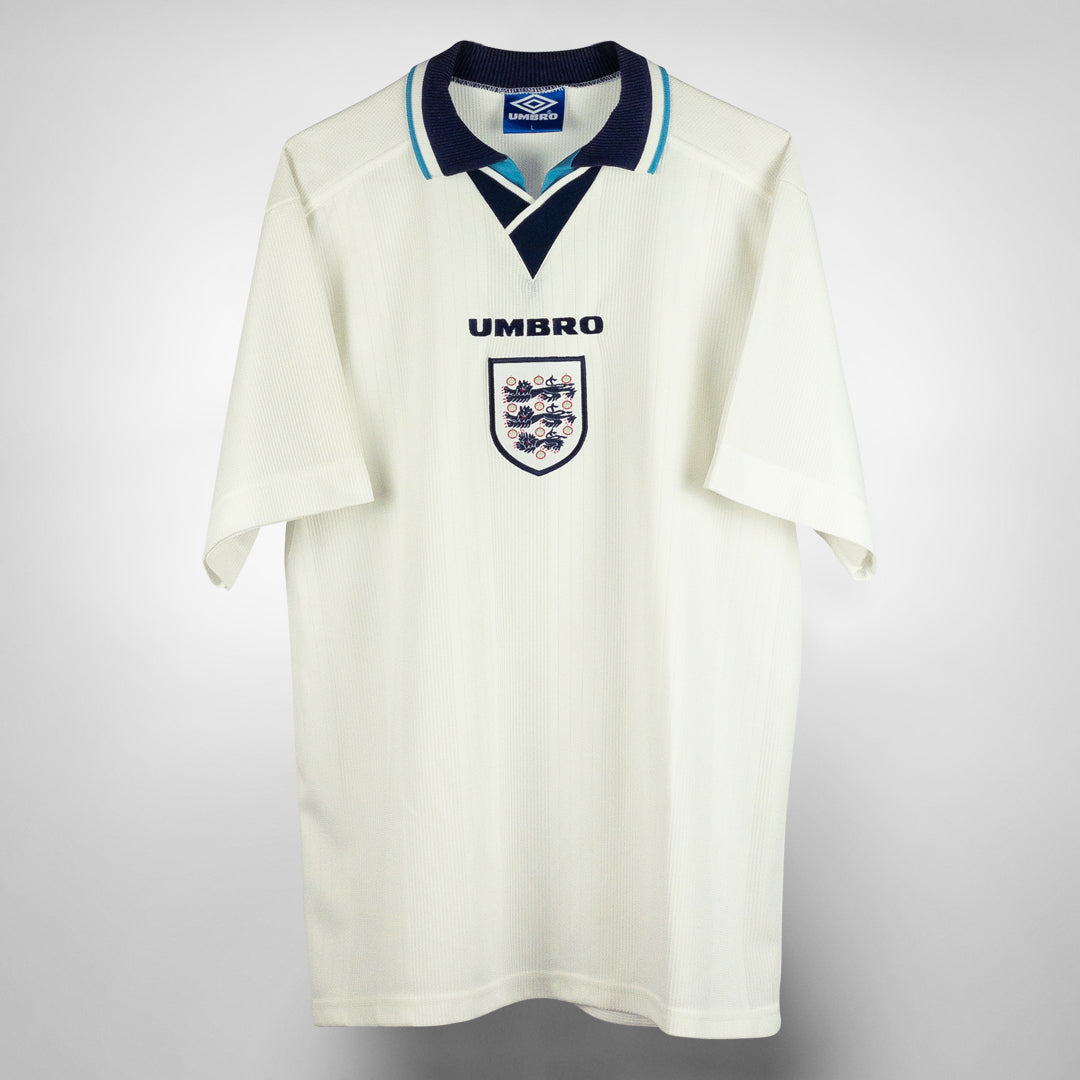1995-1996 England Umbro Home Shirt