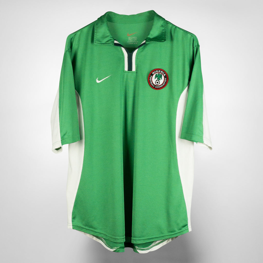 2000-2002 Nigeria Nike Home Shirt | Classic Football Shirts | Vintage Football  Shirts | Rare Soccer Shirts | Worldwide Delivery | 90's Football Shirts |  Manchester United, Arsenal, Juventus, Barcelona, Bayern, Real