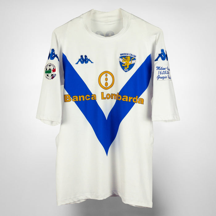 2003-2004 Brescia Kappa Away Shirt #10 Roberto Baggio
