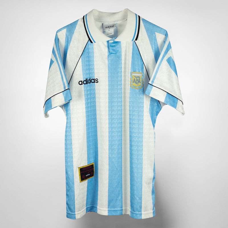 1995-1997 Argentina Adidas Home Shirt