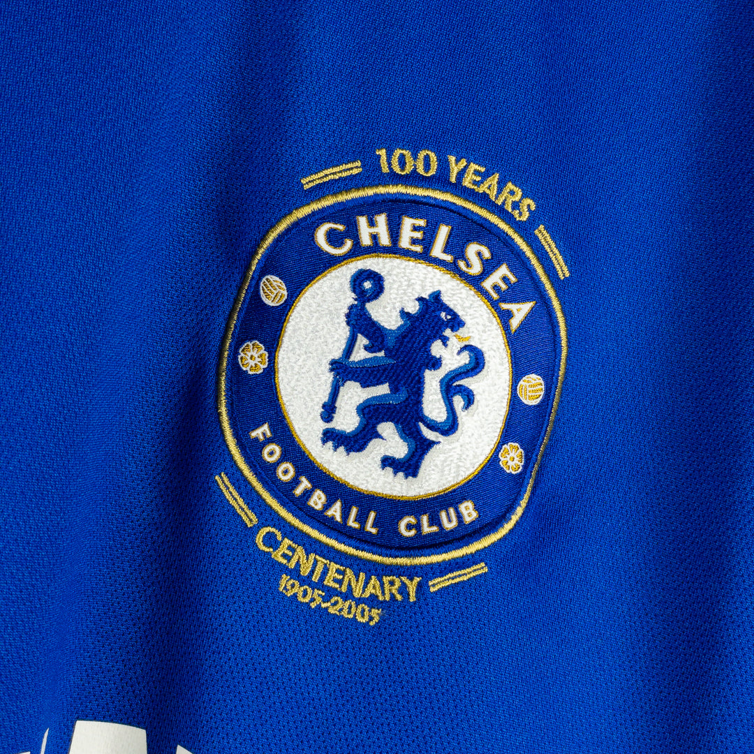 2005-2006 Chelsea Umbro Home Shirt #10 Joe Cole