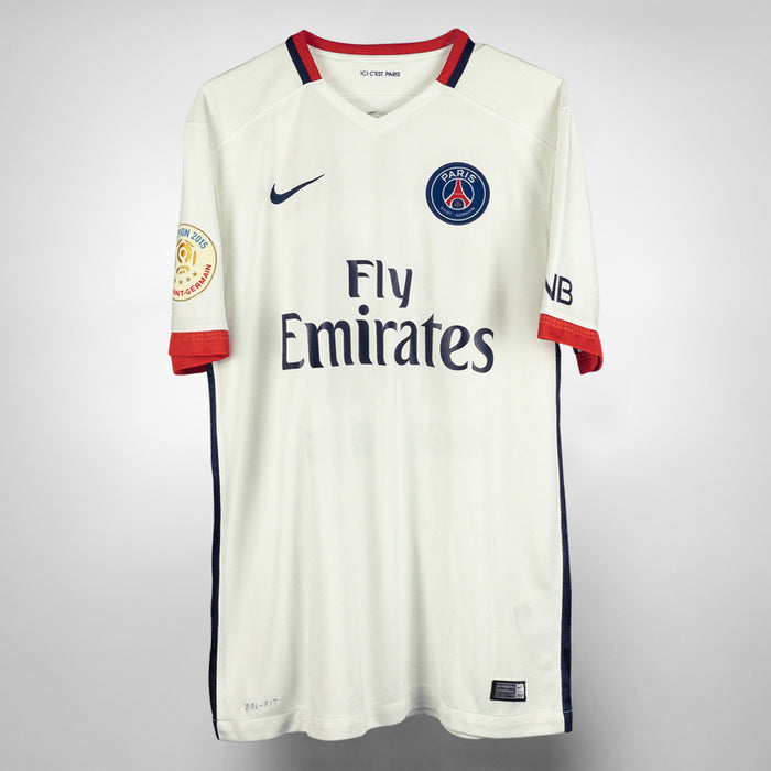 2015-2016 Paris Saint-Germain PSG Nike Away Shirt #10 Zlatan Ibrahimovic